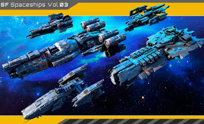 Spaceship Pack 3