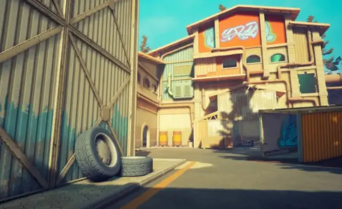 Stylized Industrial Area
