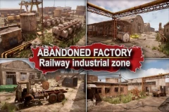 ABANDONED FACTORY / Industrial railway zone