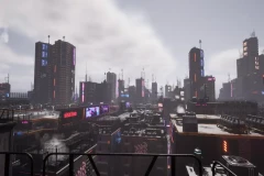 Cyberpunk Buildings Pack
