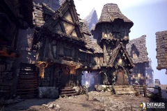 DETAILED - Medieval Village
