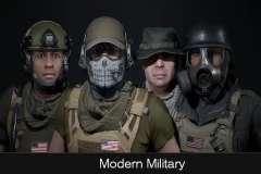 Modern Military Soldier Bundle