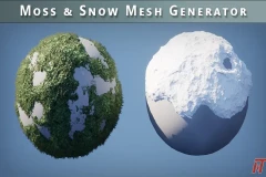 Procedural Moss & Snow