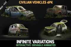 Procedural Vehicles - Four Pack