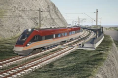 Railway System with IC Train