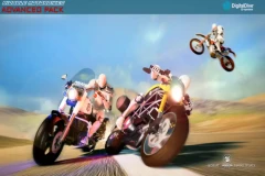 Ridable MotorBikes: Multiplayer Advanced Pack - 3 Bikes - damage & animations