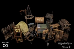 (Nanite) Medieval Village Kit - Village Props (Village, Medieval Props)