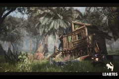 Abandoned Hut in Tropical Island (Survival, Abandoned)