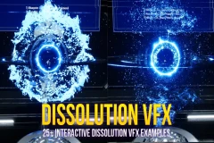 Dissolution VFX Pack using Niagara