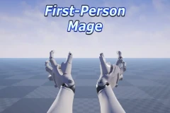 First-Person Mage Animation Set