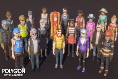 POLYGON City Characters