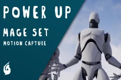 Mage: Power Up - Motion Capture Animations