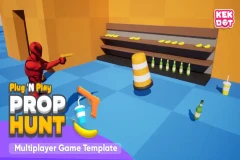 Prop Hunt - Multiplayer Blueprint Game Template - Hide and Seek - By Kekdot