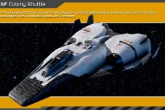 Colony Shuttle Spaceship