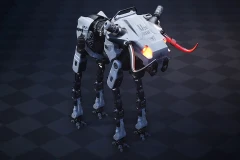 Sci fi Bull Mech