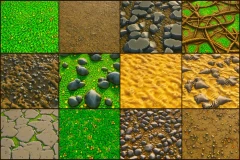Stylized materials VOL.1
