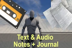 Text and Audio Notes + Journal