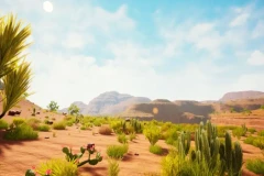 "Dead Canyon" Landscape
