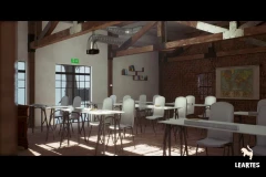 Modular School / Classroom with Hallway