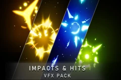 150 Impacts and Hits VFX Pack