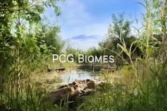 PCG Biome: River Generator (Interactive Foliage, Tree, Water)