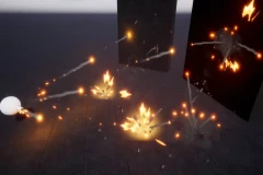 Niagara Toon Projectiles 2