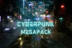 Cyberpunk City (Cyberpunk, Cyberpunk City, Sci-Fi City)