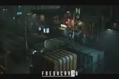 Cyberpunk Night Street ( Cyberpunk Town, Cyberpunk Props )