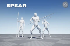 Spear MocapAnimPack