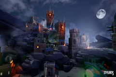 Stylized Desert Town - UE5 ( Desert , Desert , Town , Town , Stylised )