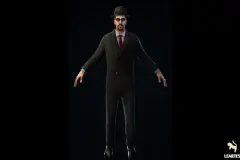 1950s Businessman / Mafia Character / NPC / Rigged