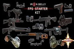 Animated FPS Firearms Starter Kit #1