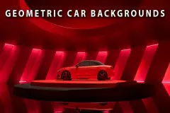 Geometric Car Backgrounds