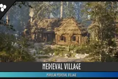 Modular Medieval Village (Village, Medieval Village, Medieval Town, Town)