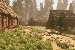 Old Scandinavia Medieval Village
