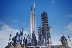 Rocket Launch Pad & Interior / Modular Environment