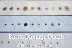 Battle Damaged Decals 1