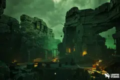 Dwarven Dungeons Environment ( Throne Room )