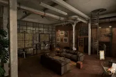 Laboratory Interior Studio in Loft Style