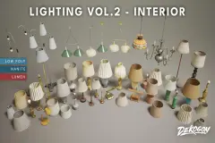 Lighting VOL.2 - Interior (Nanite and Low Poly)