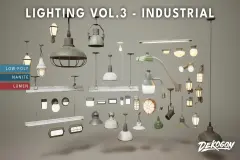 Lighting VOL.3 - Industrial (Nanite and Low Poly)
