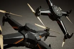 Military Drone - Rigged/BP Controllable