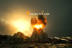 Volcano 3D VDB Pack