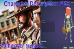 Character Description PRO with Multiplayer