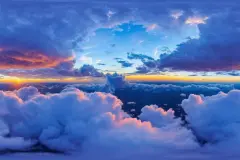 HDRI Into The Clouds Panoramas
