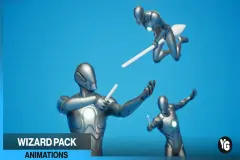 94 Wizard Mocap Animations