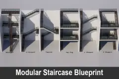 Modular Staircase Blueprint
