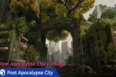 Post Apocalypse City Asset Pack
