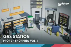Shopping and Market VOL 1 - Gas Station