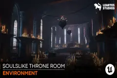 Soulslike Throne Room Interior